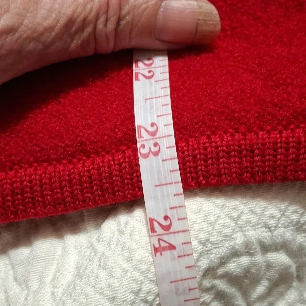 Willi Smith medium red women's jacket sweater (Rox046)